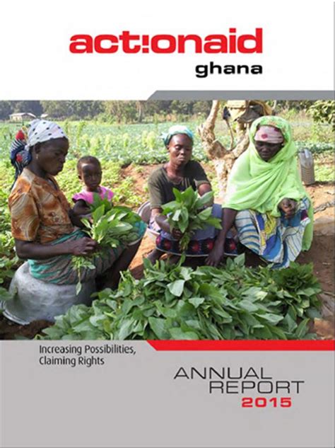 2015 Annual Report Actionaid Ghana
