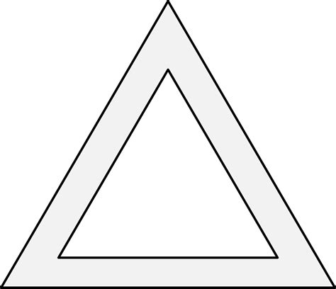 Triangle Traceable Heraldic Art
