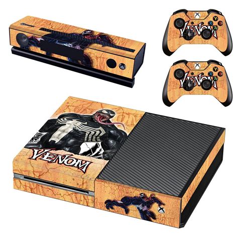 Venom Decal Skin Sticker For Xbox One Console And Controllers