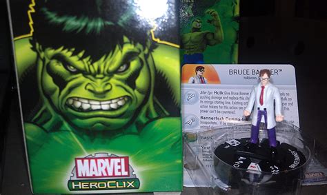 Marvel Heroclix Incredible Hulk Gravity Feed Bruce Banner