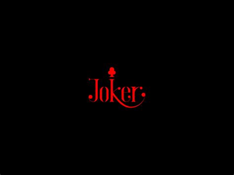 Joker Typography By Satyam Sinha On Dribbble