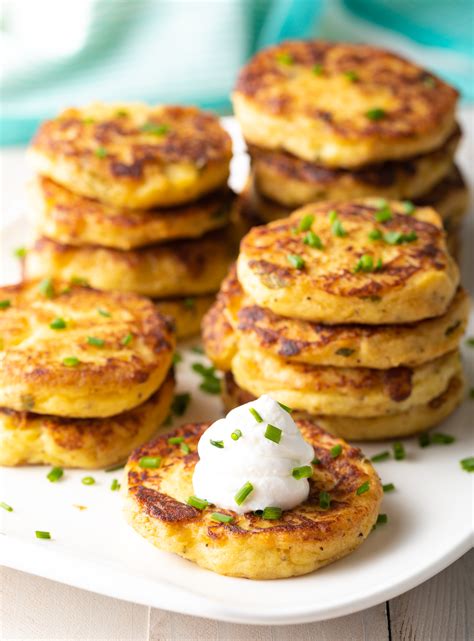 Golden Pan Fried Potato Cakes A Spicy Perspective
