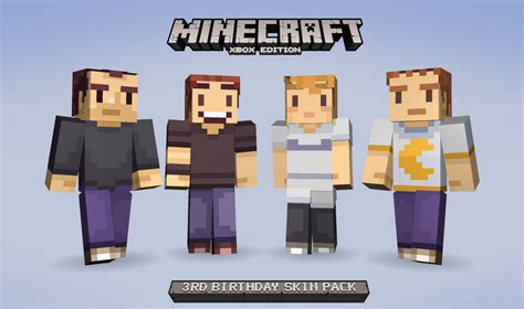 Celebrate Minecraft Xbox 360 Editions Birthday With Some Free Skins