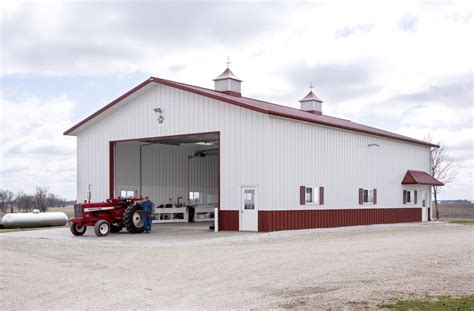 Morton Buildings Insulated Farm Shop In Novelty Missouri Lester