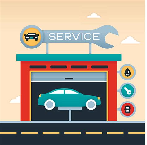 This clipart image is copyright protected. Garage Illustrations, Royalty-Free Vector Graphics & Clip ...