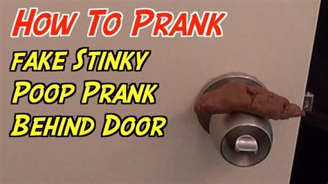 Fake Disgusting Poop Prank How To Prank April Fools Day Prank Ideas