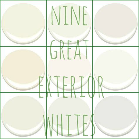 If you choose brick, check out the best exterior colors for brick houses (and what not to do). FARM HOUSE WHITE - GREAT EXTERIOR WHITES | Exterior paint ...