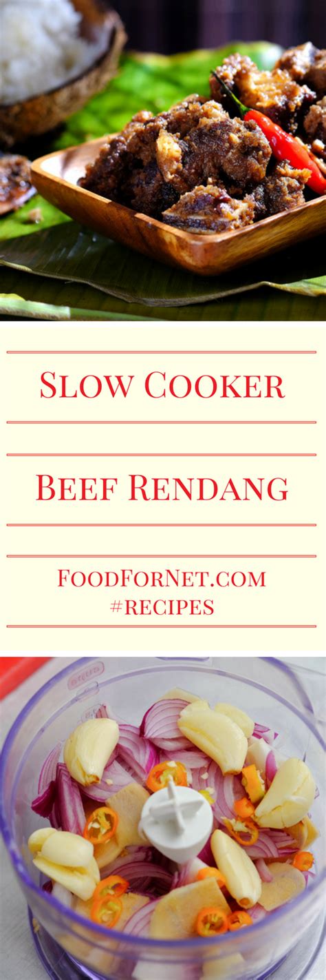 4 servings 360 min cook. Slow Cooker Beef Rendang | Recipe | Slow cooker beef, Beef ...