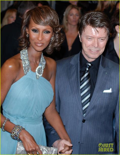 David Bowies Wife Iman Shared Emotional Quotes Before His Death Photo