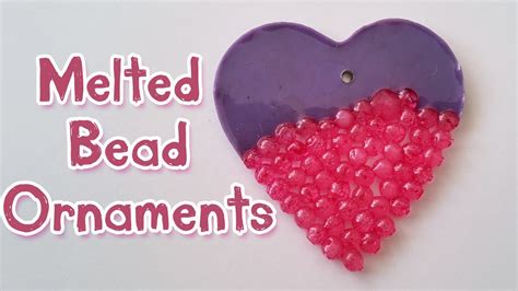 Diy Crafts Melted Bead Ornaments Ana Diy Crafts Youtube