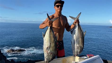 Ulua Gt Fishing Maui Hawaii Youtube