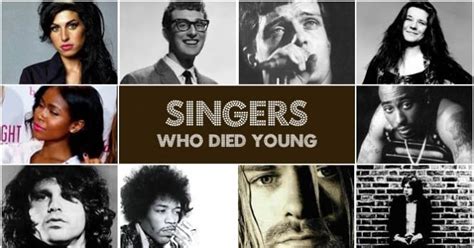 Great Singers Around The World Who Died Before 30 Around The World