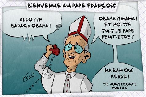 François est le 266ème et actuel pape de l'eglise catholique. Louis Dessinateur: Bienvenue au pape François Dessin Actu