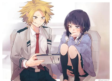 Jirou Kyouka And Kaminari Denki Boku No Hero Academia Drawn By