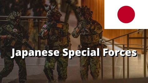 Japans Modern Special Forces Explained Youtube