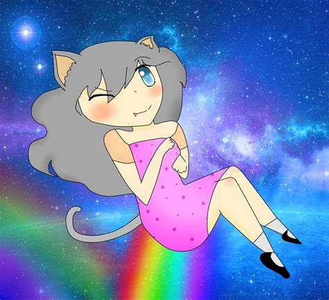 Nyan Cat Human Fan Art By Abrufun On Deviantart