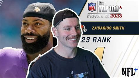 Rugby Player Reacts To Zadarius Smith Lb Vikings 84 The Top 100 Nfl