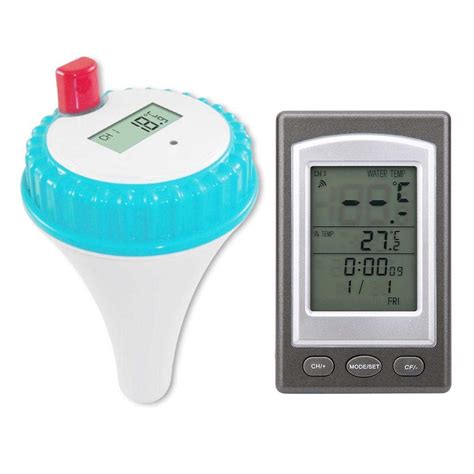 Durable Waterproof Wireless Pool Floating Thermometer Wireless Digital