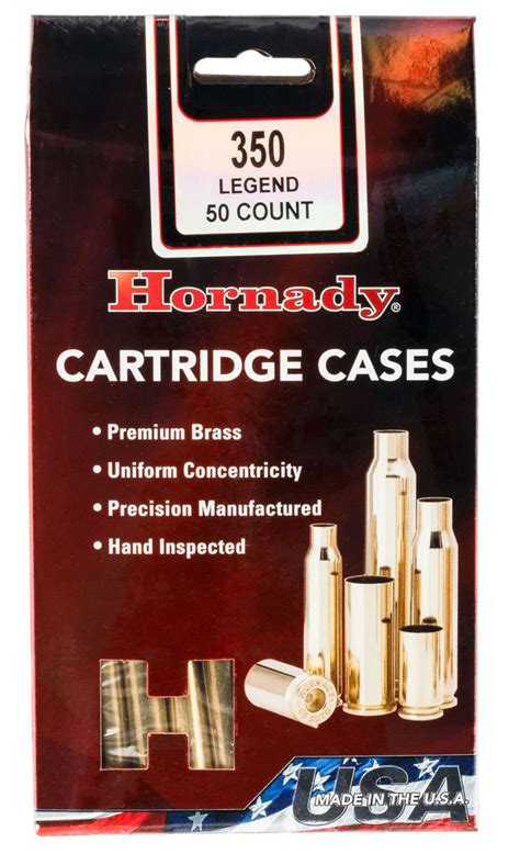 Hornady 87296 Oem 350 Legend Rifle Unprimed Brass 50 Per Box Larrys