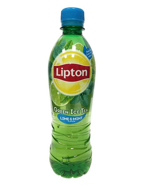 Lipton Green Ice Tea Mint Lime 500ml Approved Food