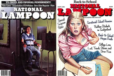 38 Amazing National Lampoon Covers From The 1980s Flashbak