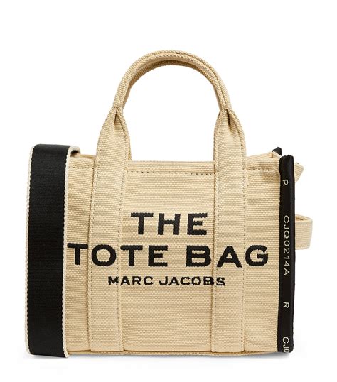 Marc Jacobs Beige The Marc Jacobs Mini The Jacquard Tote Bag Harrods UK
