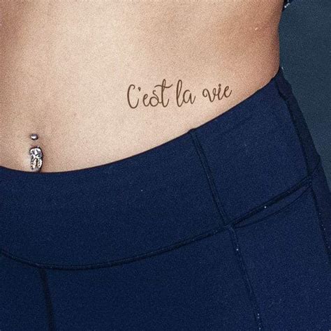 French Tattoos Sayings Words And Ideas Snippets Of Paris