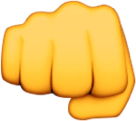 Fist Emoji Clipart Punch Emoji Png Transparent Png Full Size