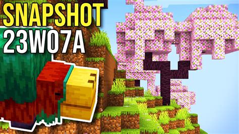 Minecraft Snapshot W A The Sniffer Archeology And Cherry