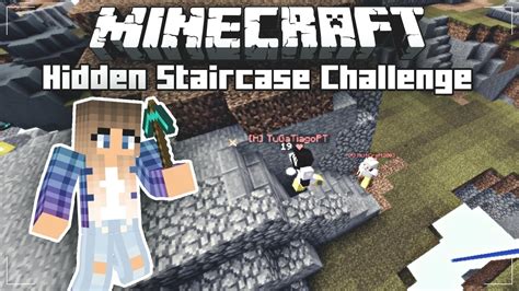 Make hallways in the walls of the staircase and put other hallways inside the main hallway. THIS IS NEXT LEVEL! - Minecraft Hidden Staircase Challenge ...