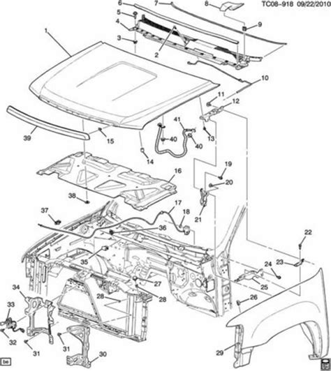 2005 Chevy Silverado Parts Diagram