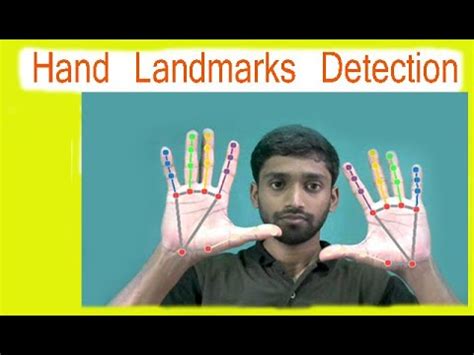 Hand Landmark Detection Using Cv2 And Mediapipe YouTube