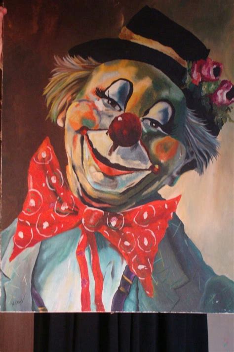 Pin By Marie Mcgowan On Send In The Clowns Clown Paintings Clown