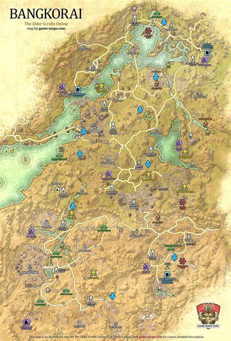 Bangkorai Map Elder Scrolls Map Elder Scrolls Elder Scrolls Online