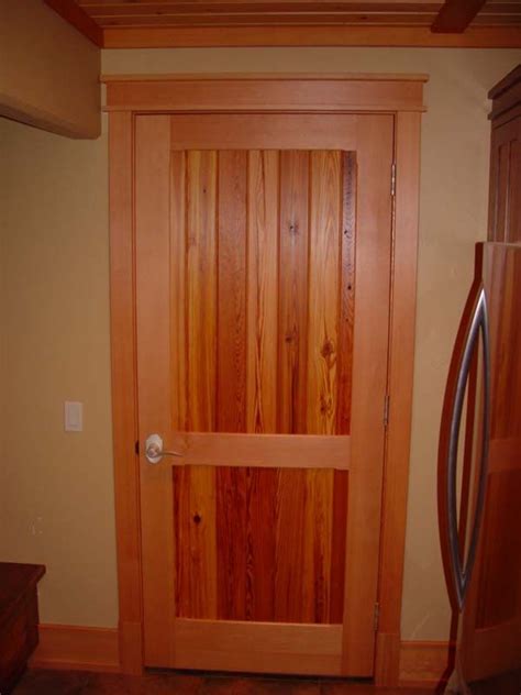 Log Cabin Trim Ideas Rustic Pine Interior Doors Knotty Pine Trim