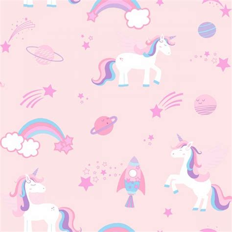 Pink Unicorn Wallpaper Hd