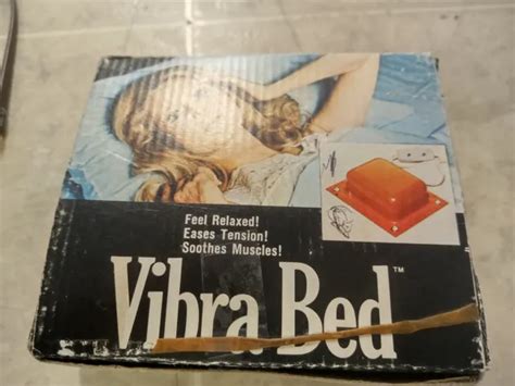 Vintage Vibra Bed Convert Your Bed Into A Vibrator Dead Stock 10500