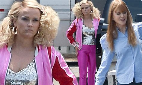 Reese Witherspoon Dresses Up In Tight 80s Outfit In Big Little Lies
