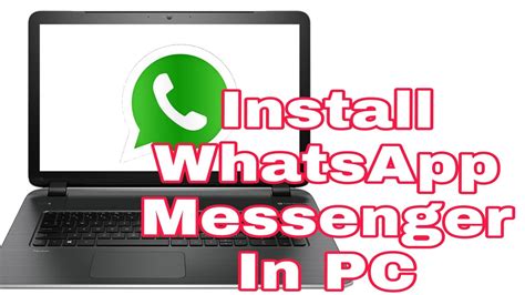 How To Install Whatsapp To Laptop Bapstation