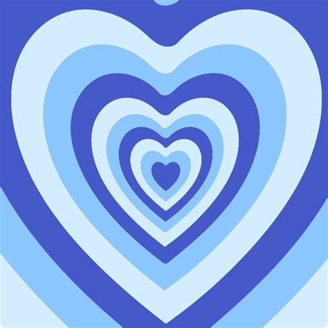 Y2k Powerpuff Girls Blue Hearts Wallpaper Backgrpund Editing Retro