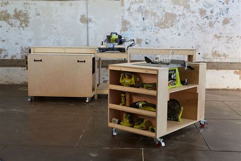 6 Diy Table Saw Stations For A Small Workshop