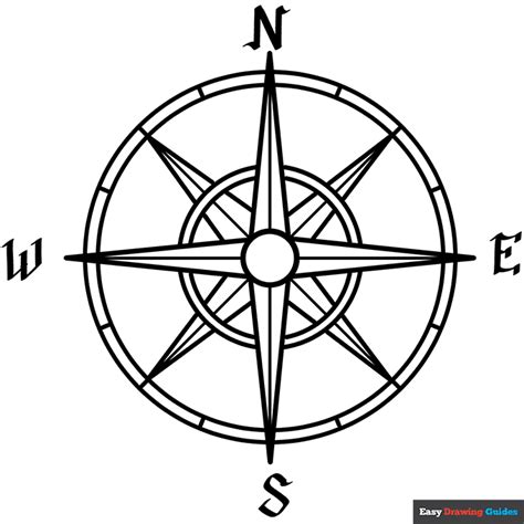 Compass Rose Coloring Page Coloring Pages The Best Porn Website