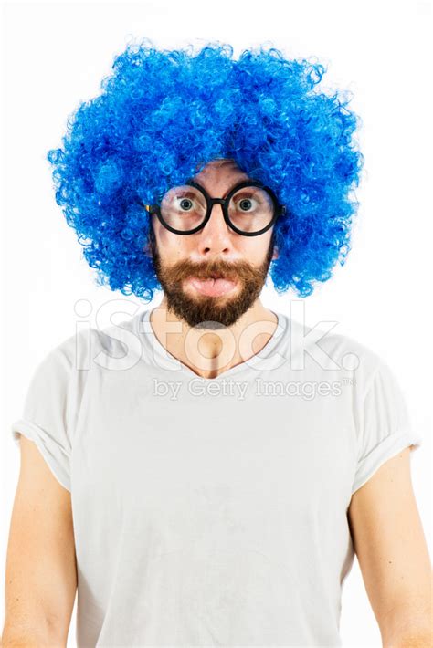 Blue Nerd Stock Photo Royalty Free Freeimages