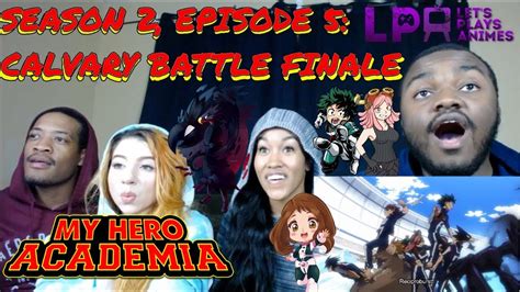 Letsplaysanimes My Hero Academia 2x5 Cavalry Battle Finale Reaction