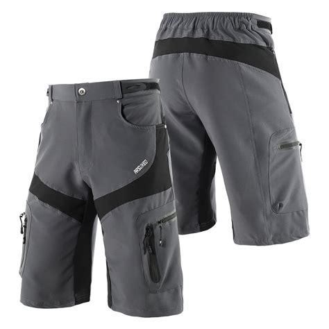 Anself Men Cycling Shorts Quick Drying Breathable Outdoor Sports