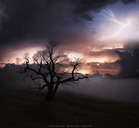 Lightning Tree Lightning Nature Photo