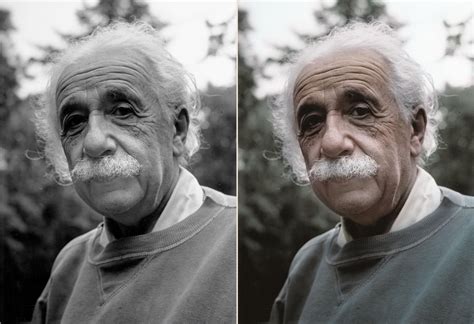 Albert Einstein Rcolorization