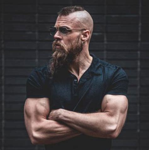 You cut them short or hold it long or make it look rough and tough; 30 Kickass Viking Hairstyles For Rugged Men - Hairmanz