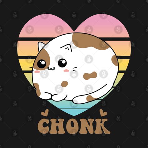 Funny Chonk Scale Cat Meme Memes Chonk T Shirt Teepublic Uk