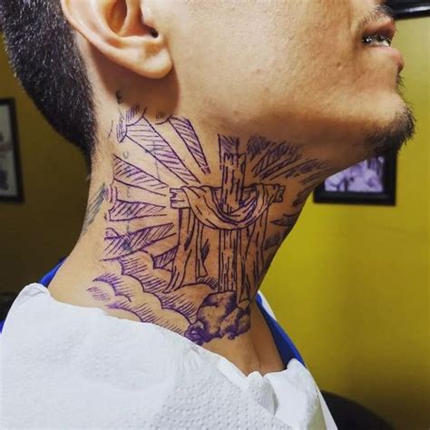 Details More Than Gangsta Neck Tattoo Designs Super Hot Vova Edu Vn